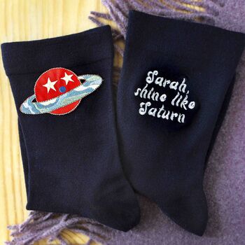 Personalised Astrological Planet Socks For Men Or Women, 2 of 6