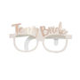 Rose Gold Team Bride Hen Party Funglasses, thumbnail 2 of 3