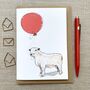 Personalised Sheep Birthday Card, thumbnail 1 of 4