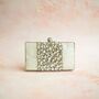 Cairo Silver Mother Of Pearl Clutch, thumbnail 1 of 5