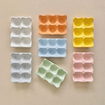 Modern Handmade Egg Tray And Egg Holder, 4 of 10