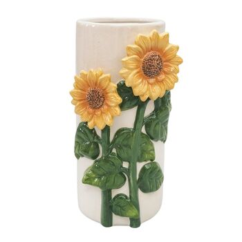 Ceramic 3D Sunflower Vase – Mother’s Day Gift, 21.5cm, 4 of 4