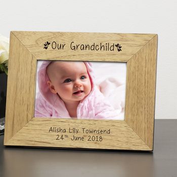 Grandchild Or Grandchildren Photo Frames, 2 of 4