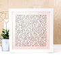Gift For Daughters, Daughters Quotes Pink Shimmer Print, thumbnail 1 of 4