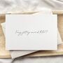 Fancy Getting Married Later Card, thumbnail 4 of 4