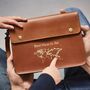 Best Mum In The World Leather Travel Wallet, thumbnail 1 of 3