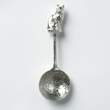 Cat Pewter Spoon, Cat Lover Gifts, 5 of 9