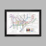 Going Underground Music Poster Print, thumbnail 1 of 4