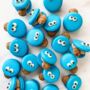 Cookie Monster Themed Macarons, thumbnail 3 of 6
