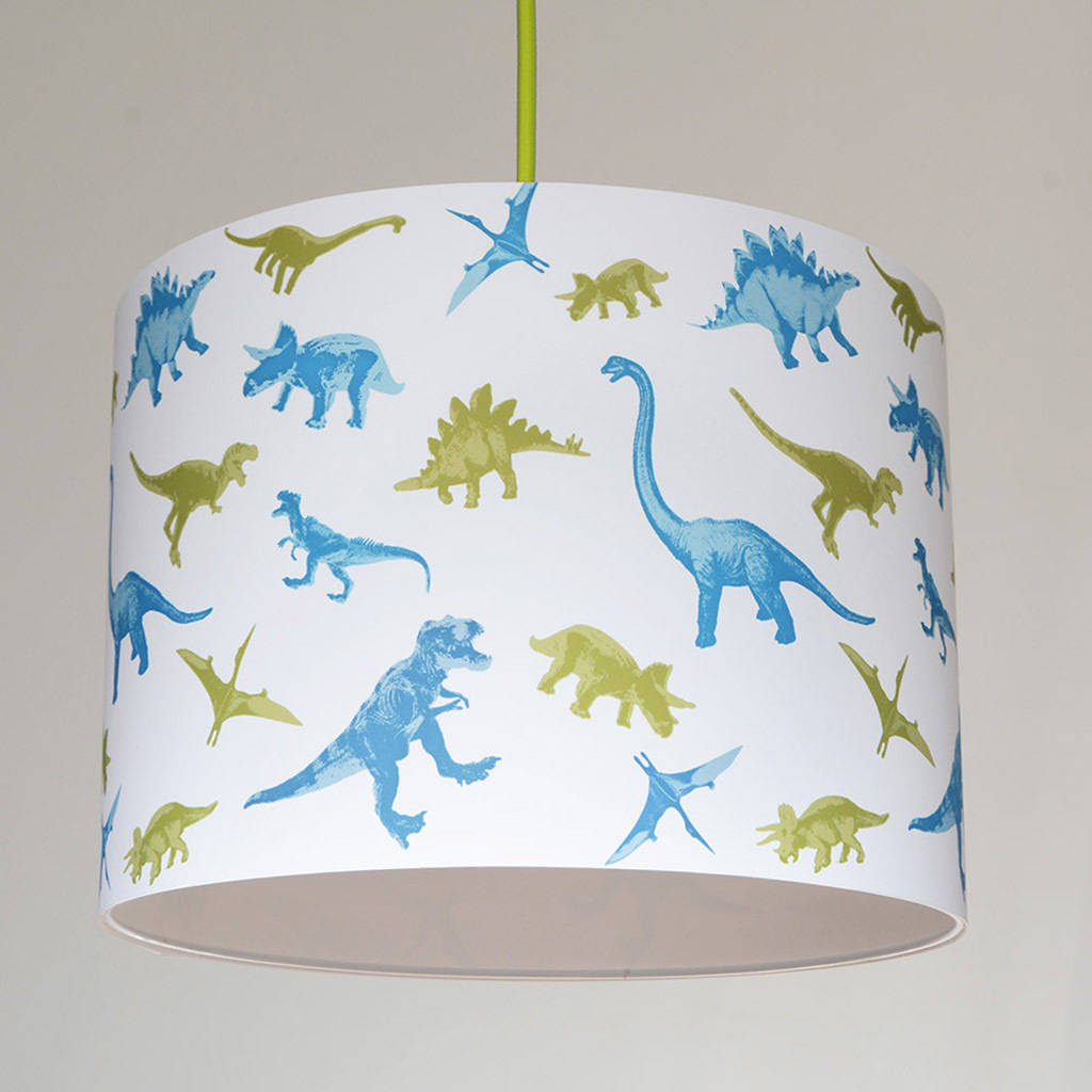 Dinosaur Handmade Paper Lampshade By Koko Kids Notonthehighstreet Com Dinosaur Handmade Paper Lampshade
