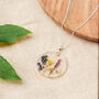 Wildflower Sterling Silver Necklace, thumbnail 2 of 3