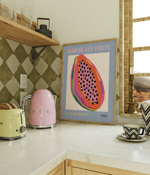 Marche Aux Fruits Kitchen Print, 3 of 4