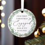 First Christmas Engagement Bauble, thumbnail 2 of 2