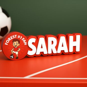 Personalised Nottingham Namesign, 2 of 4