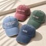 Personalised Dad Hat Perfect For Fathers Day, thumbnail 1 of 7