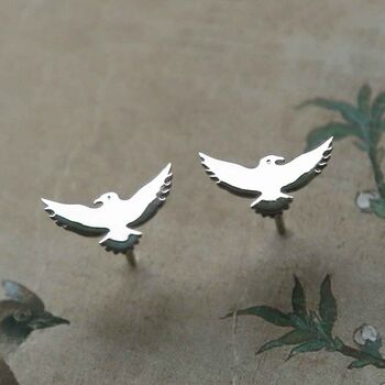 Sterling Silver Falcon Set, 2 of 6