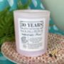 Personalised 30th Pearl Anniversary Meaning Candle, thumbnail 2 of 10