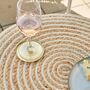 Eco Blend Jute Footstool Large, thumbnail 2 of 4