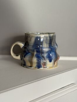 Hand Thrown Porcelain Mug, 3 of 5