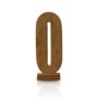 Sandstone Totem Sculpture With Cut Out Design, Hand Carved Natural Stone, thumbnail 2 of 2