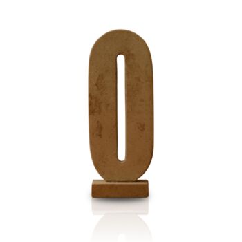 Sandstone Totem Sculpture With Cut Out Design, Hand Carved Natural Stone, 2 of 2