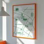Personalised Our Favourite Places/Map Poster, thumbnail 8 of 12