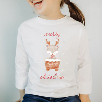 Merry Christmas Jumper Sweatshirt For Adult Child, 3 of 6