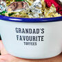 Personalised Grandad's Snack Bowl Gift, thumbnail 4 of 5