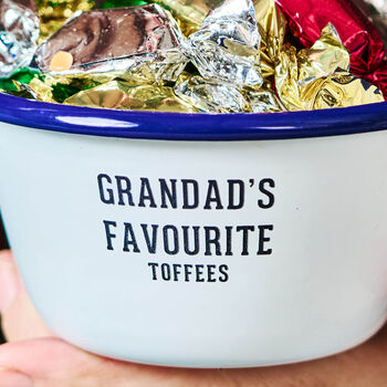 Personalised Grandad's Snack Bowl Gift, 4 of 5