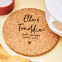 Personalised New Home Cork Trivet, thumbnail 1 of 1