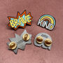 Be Brave Enamel Pin Badge, thumbnail 4 of 6