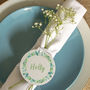Easter Wreath Personalised Place Setting, thumbnail 1 of 6