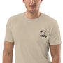 Barcelona Coffee Scene Cotton Embroidered T Shirt, thumbnail 11 of 12