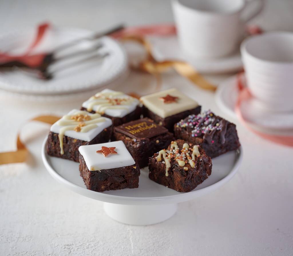 Artisan Nine Piece Birthday Fruit Cake By The Original Cake Company