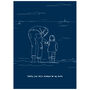 Bespoke Child's Continuous Line Portrait, thumbnail 2 of 11