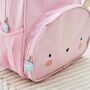 Personalised Mini Pink Bunny Backpack, thumbnail 2 of 6