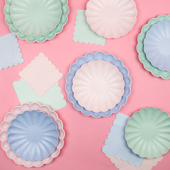 Pastel Paper Party Napkins, 2 of 5