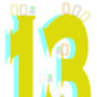 Contemporary Children's Age Number Greeting Cards, thumbnail 11 of 11