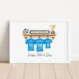 Personalised Family Football Shirt Print, thumbnail 6 of 7