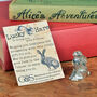 Lucky English Hare Pewter Keepsake Sculpture, thumbnail 1 of 7
