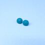 Turquoise Blue Chloe Stud Earrings, thumbnail 1 of 2
