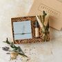 Mini Wellbeing Letterbox Gift With Handmade Bracelet, thumbnail 2 of 3
