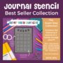 The Bestseller Collection: Super Easy Journal Stencils, thumbnail 1 of 7