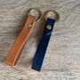 Loxley Leather Loop Keyring, thumbnail 2 of 4