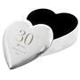 Personalised 50th Birthday Heart Trinket Box, thumbnail 2 of 2