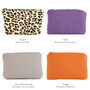 Personalised Leather Clutch Bag, thumbnail 5 of 6