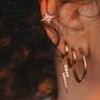 Classic Single Conch Hoop Single Earring, 11mm, thumbnail 4 of 6