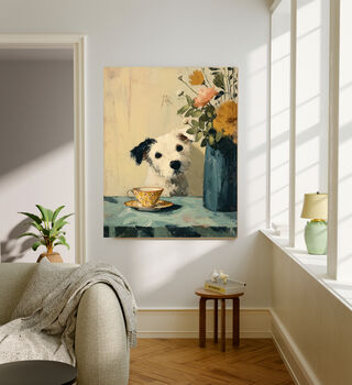 Dog Portrait Table Art Print, 2 of 4