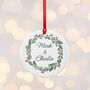 Personalised Couple's Christmas Decoration, thumbnail 11 of 11