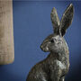 Gold Hare Ornament, thumbnail 3 of 7